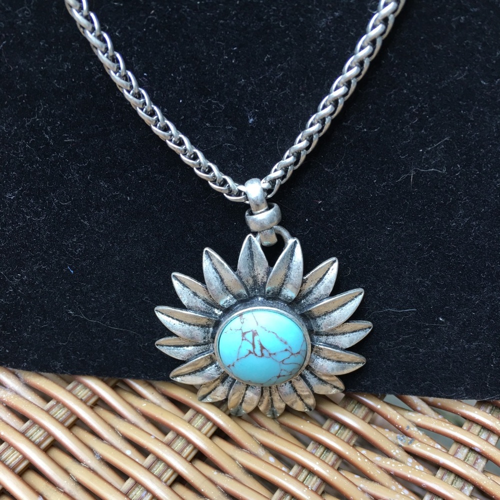 Lucky Brand turquoise necklace